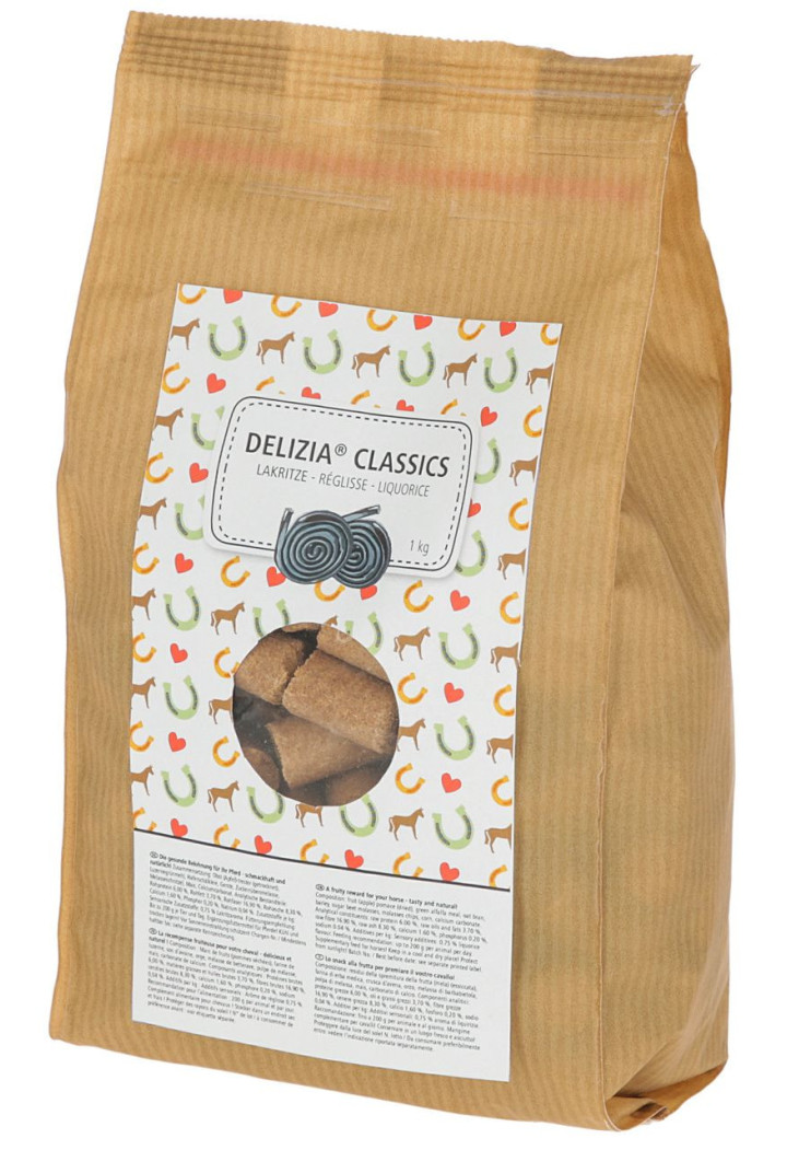 Tastes KERBL Delizia Classic licorice 1kg