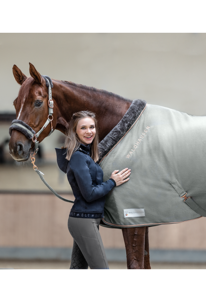 Horse rug polar WALDHAUSEN Modern Rose