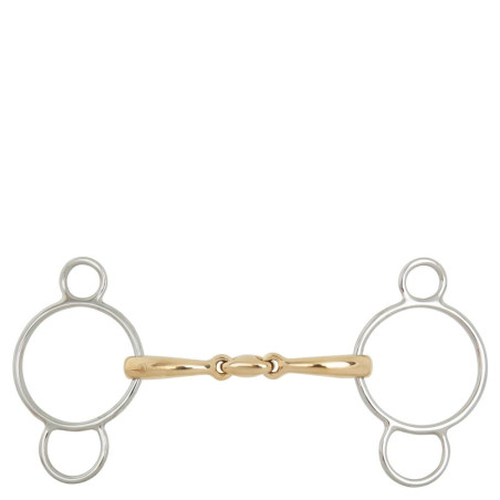 Gebiss pesoa BR DoubleJointed 14mm 2