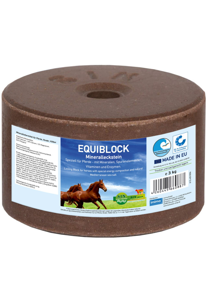 Lick mineral IMIMA Equiblock 3kg