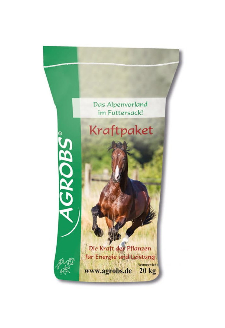 Feed AGROBS Kraftpaket alfalfa 20kg pellets