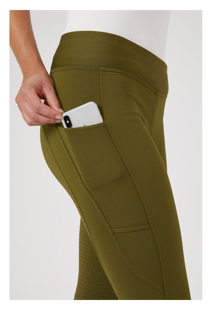 Warmed leggings HORZE Active female