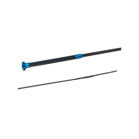Dressurgerte FLECK SilkTouch Crystal Blue