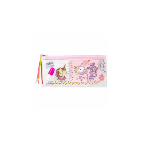 STARPAK Unicorn sachet+accessory school kit