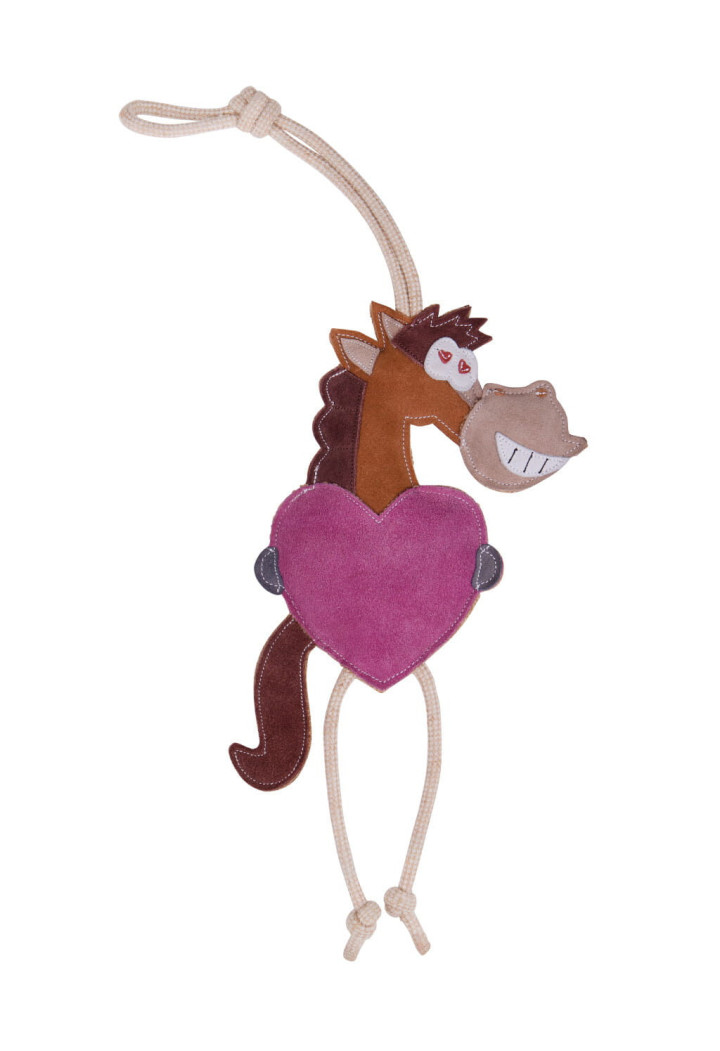 Hračka pro koně QHP Valentine Pink