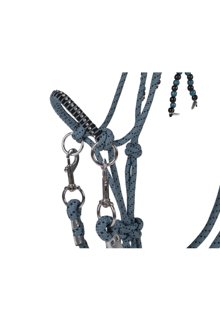 Headcollar string+ reins +cordeo QHP Liberty