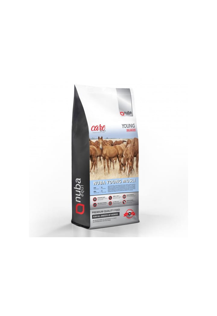 Alimentazione NUBA EQUI Young 2G per bilanciamento puledri svezzati 20kg