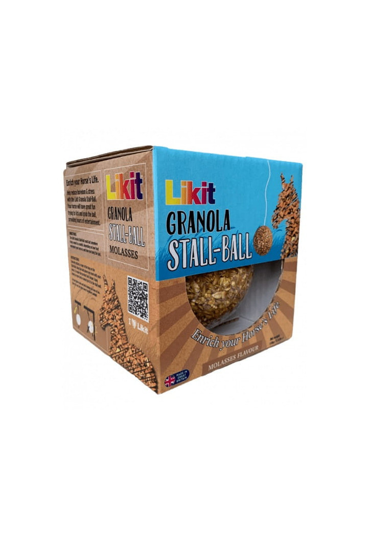 Leckstein LIKIT Granola Stall Ball Molaschen 1,6kg