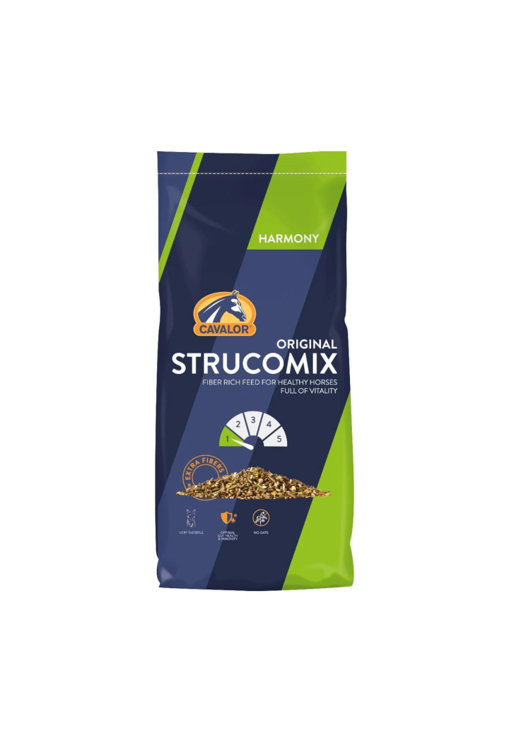 Alimentazione CAVALOR Strucomix originale 15kg musli