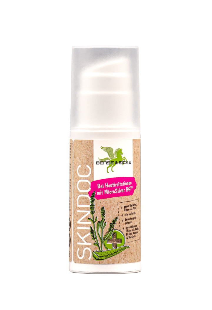 B&E SkinDoc healing foam with microsilver 100ml