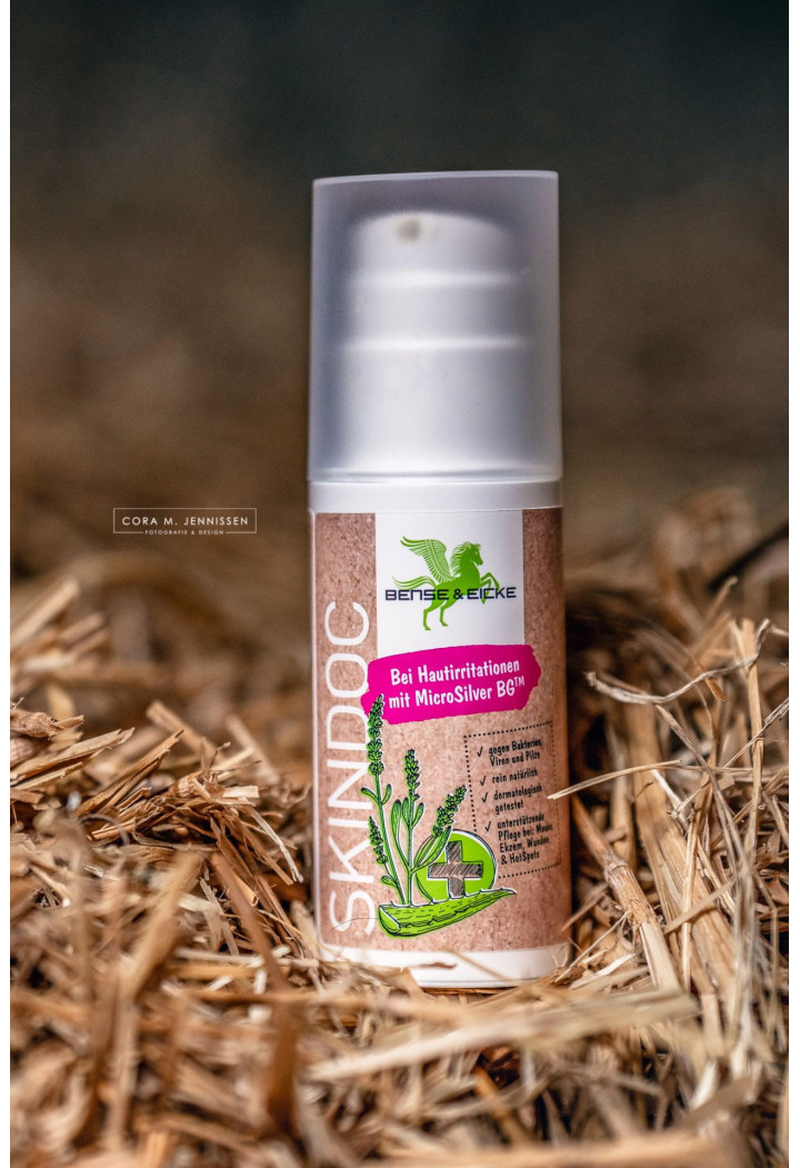 B&E SkinDoc healing foam with microsilver 100ml