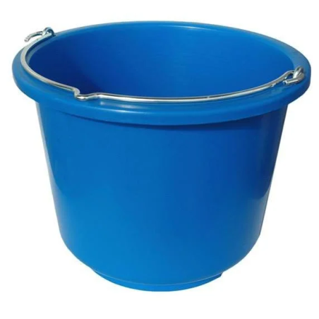 Găleată de plastic KERBL albastru 13l
