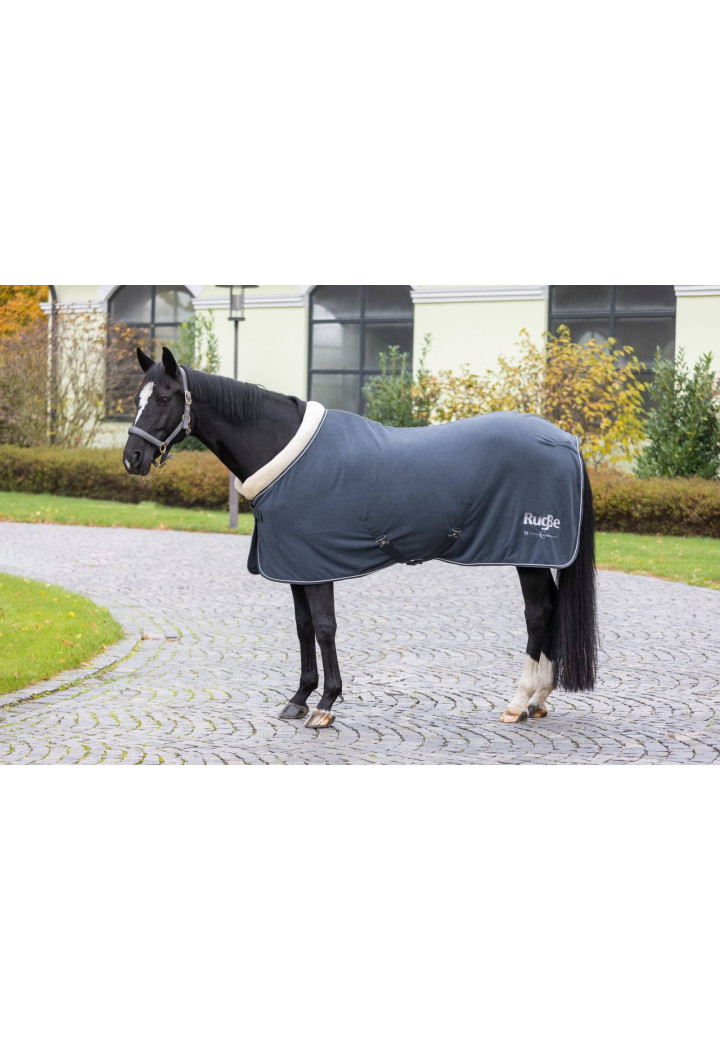 Fleece rug COVALLIERO RugBe Royal