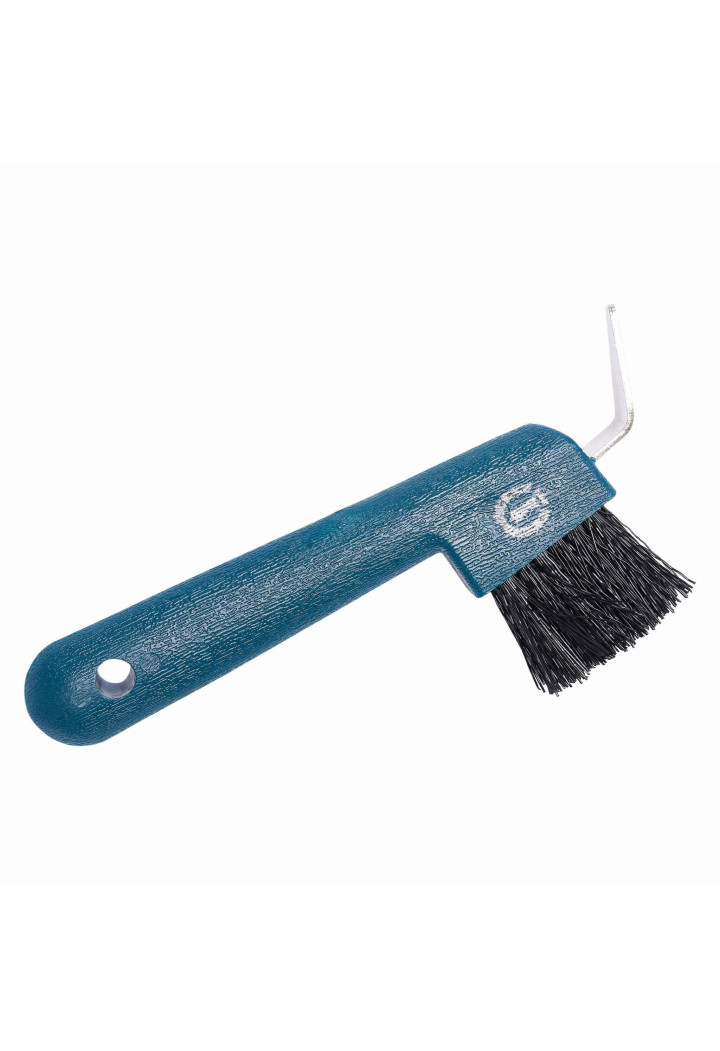 Hoof pick with IR brush