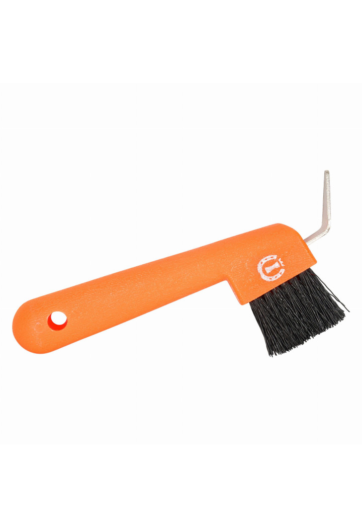 Hoof pick with IR brush