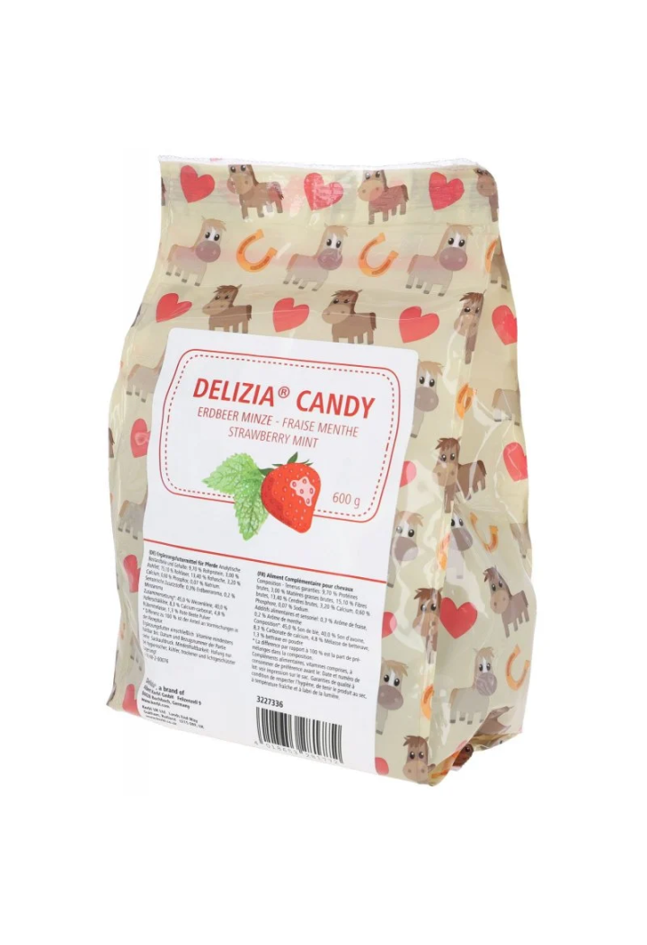 Savor KERBL Delizia Candy fragola-mint 600g
