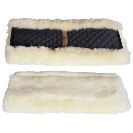 Fur on girth HORZE Harleigh Sheepskin