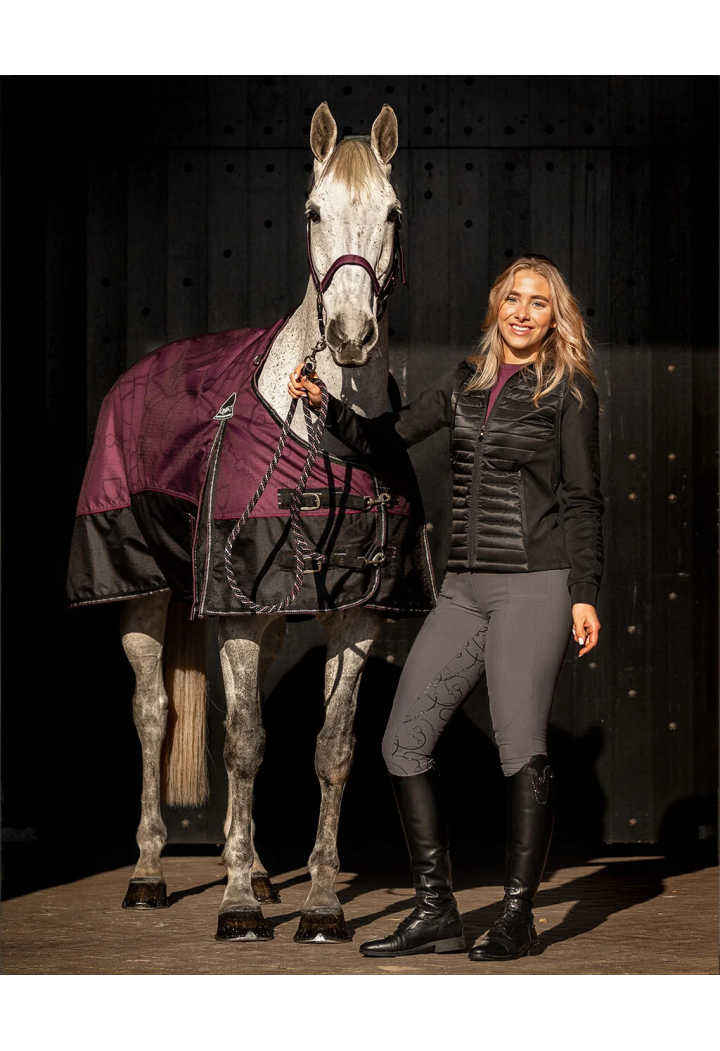 Pantaloni da equitazione QHP WorldTour 23AW femmina