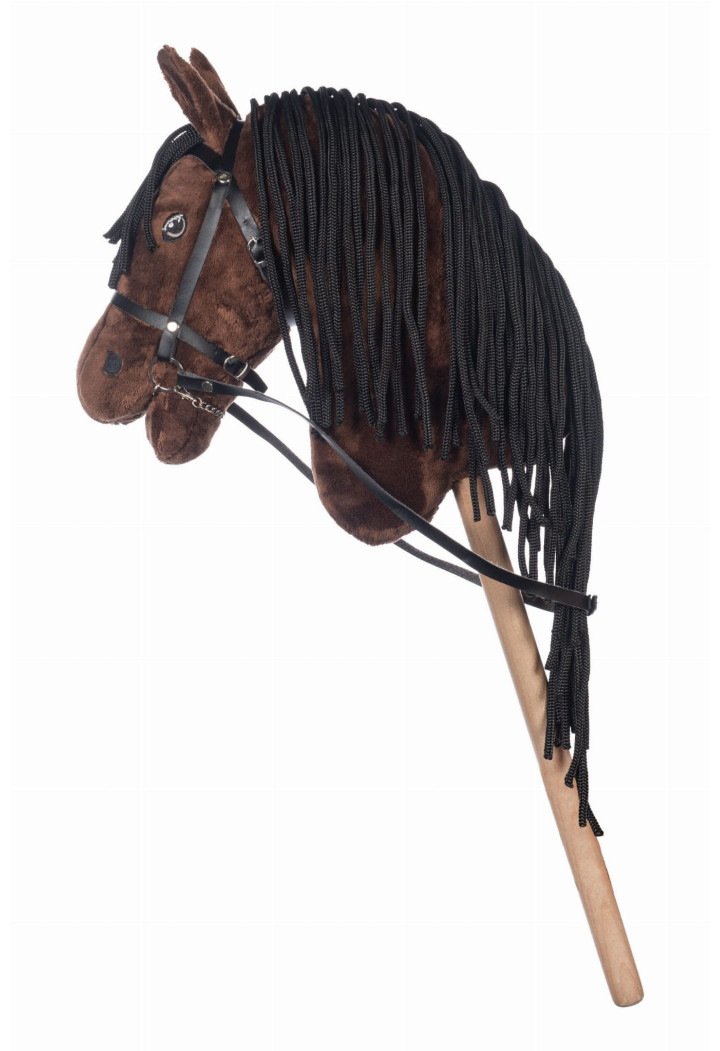Căluț pe stick-ul HKM Hobby Horse