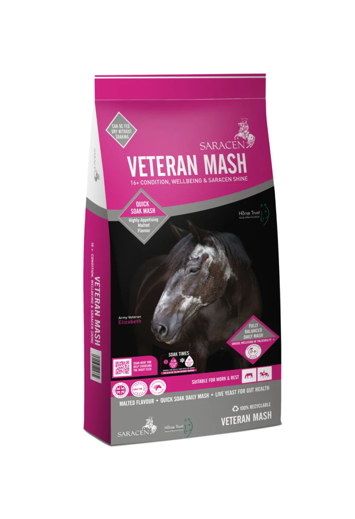 Mash pro starší koně SARACEN VeteranMash 20kg