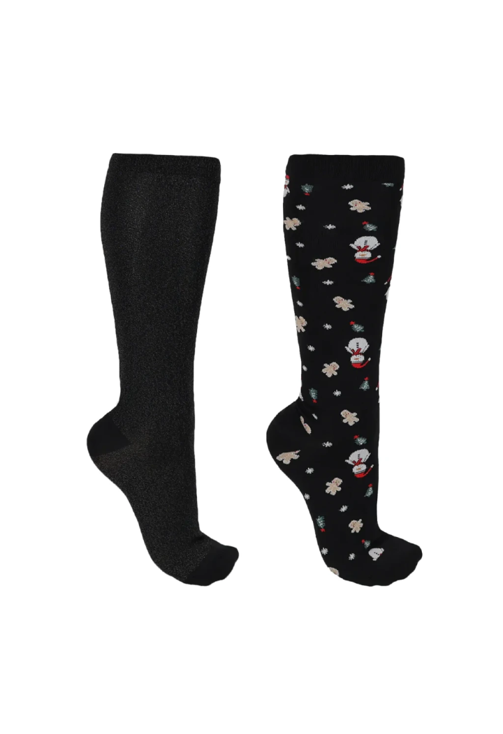 Socken QHP Christmas 2 paar