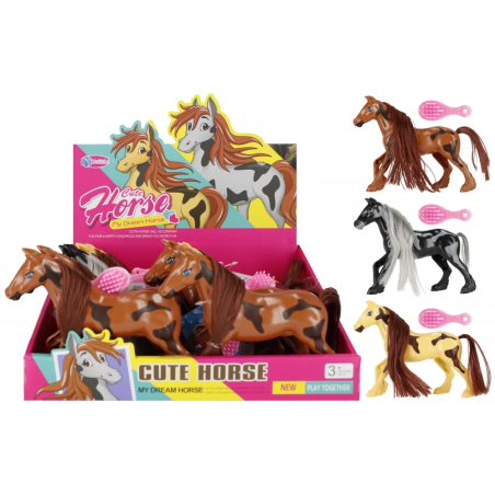 Toy MEGACREATIVE HorseScots + Brush