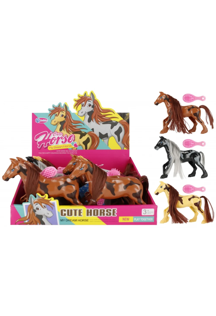 Hračka MEGACREATIVE HorseSkots + kartáč