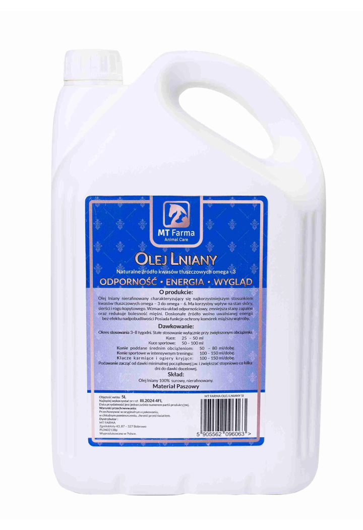 Linseed oil MT FARMA 5l