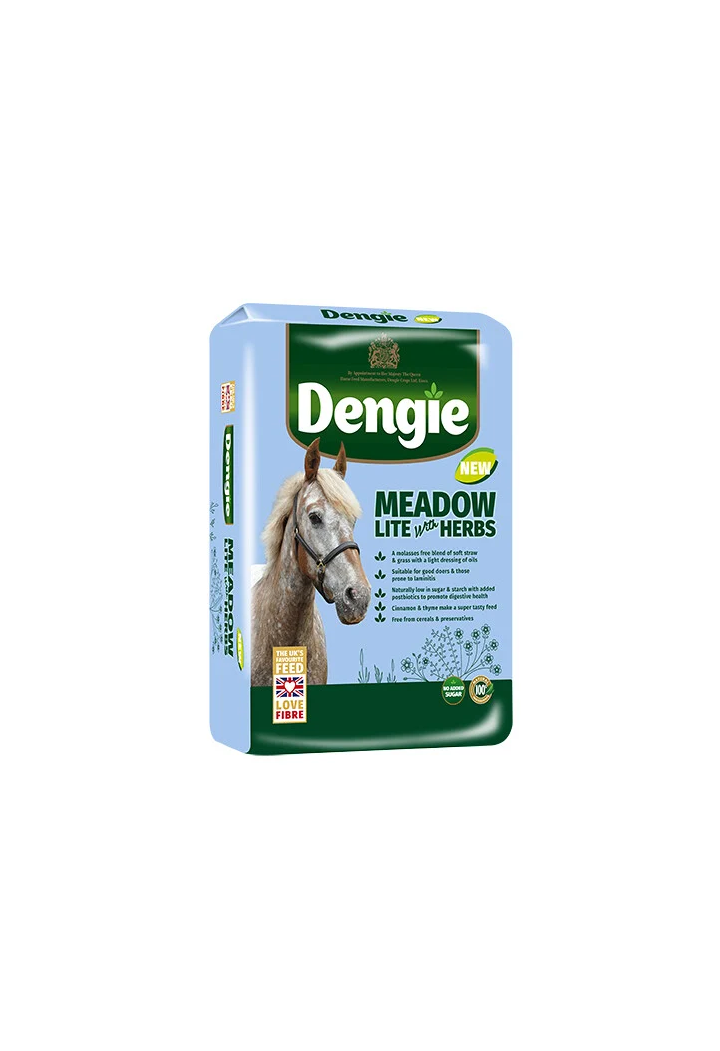 Furaj tocat DENGIE Meadow Lite with Herbs 15kg