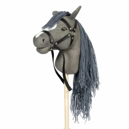 Cal pe stick ASTRUP HobbyHorse cu gri zăbală
