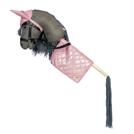Bonete pentru urechi + valtrap ASTRUP HobbyHorse roz