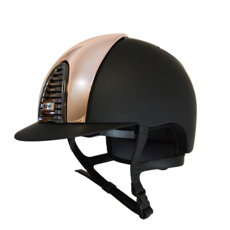Casco da equitazione KEP CromoText2.0 B FrontMirrorRg FrameBkMir M