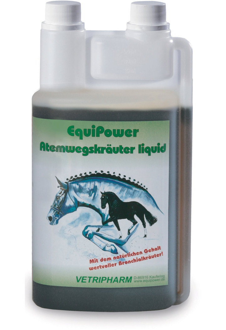 Kräuter-Syrop EQUIPOWER Atemwegskrauter Flüssigkeit 1l
