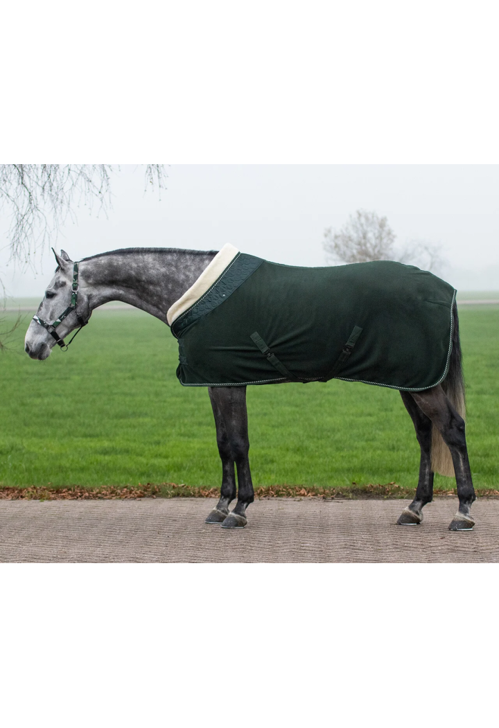 Fleece rug QHP Brilliant