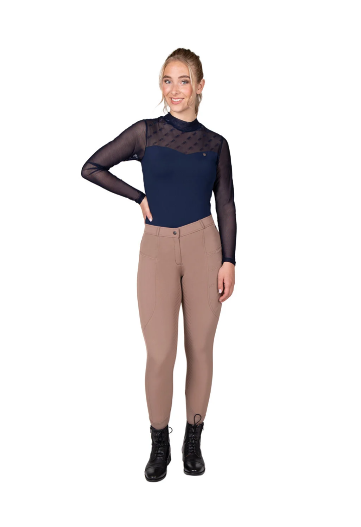 Pantaloni da equitazione QHP Summer Focus femmina 24