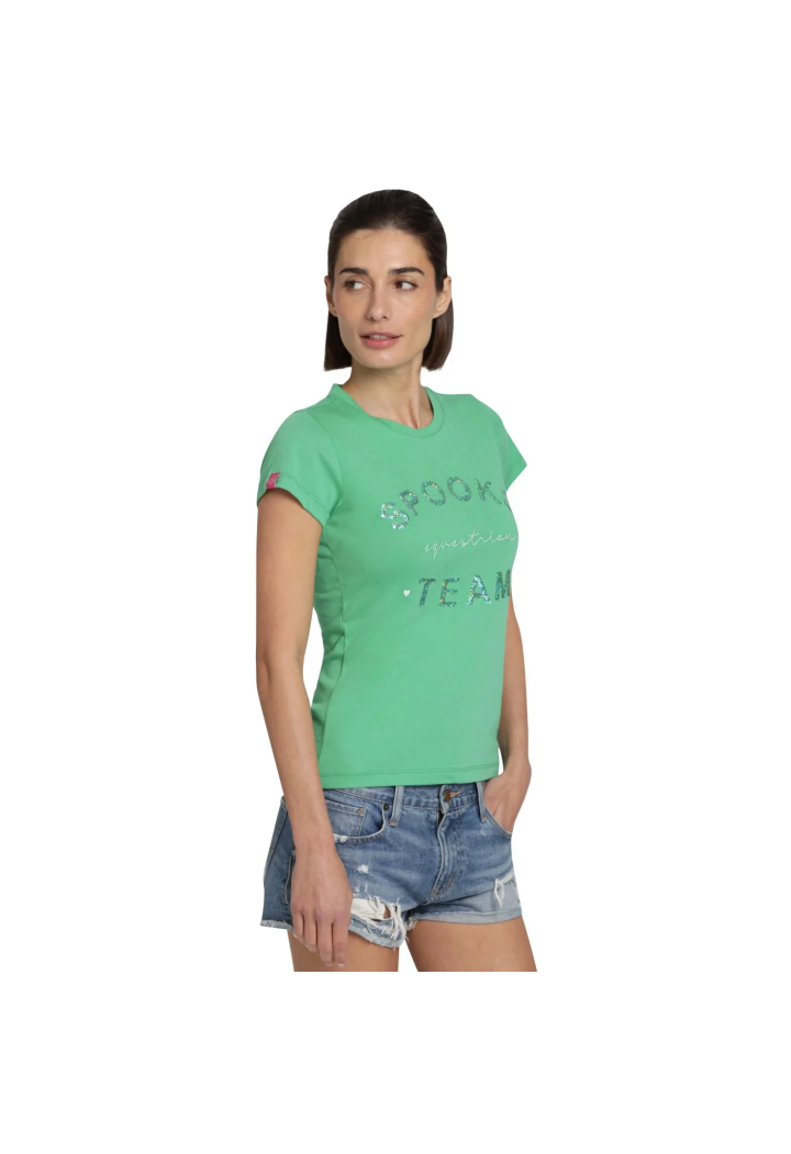 Koszulka polo SPOOKS Lhynn damska holy green S