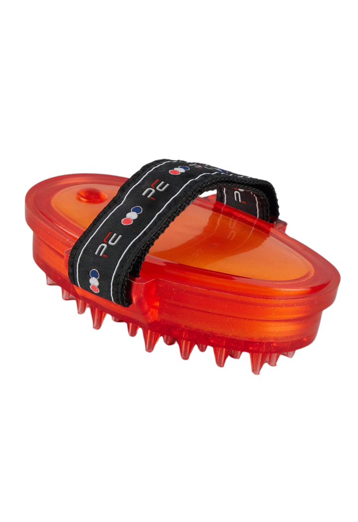 PREMIER EQUINE Curry Comb Schwammbürste