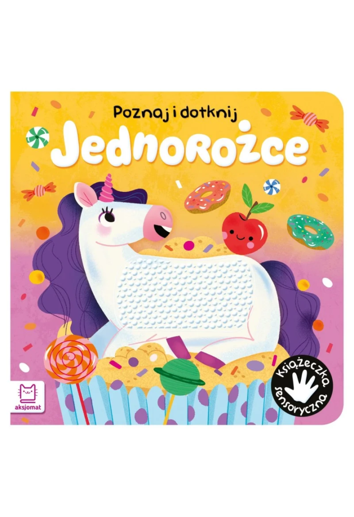 Libro sensoriale AKSJOMAT Dotknij unicorni