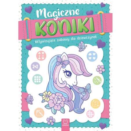 Vzdělávací kniha AKSJOMAT Magiczne Koniki
