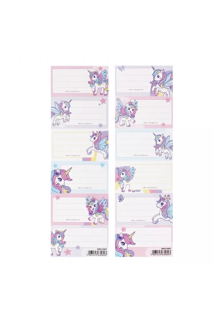 Abţibilduri cu carneţel UnicornPegaz STARPAK