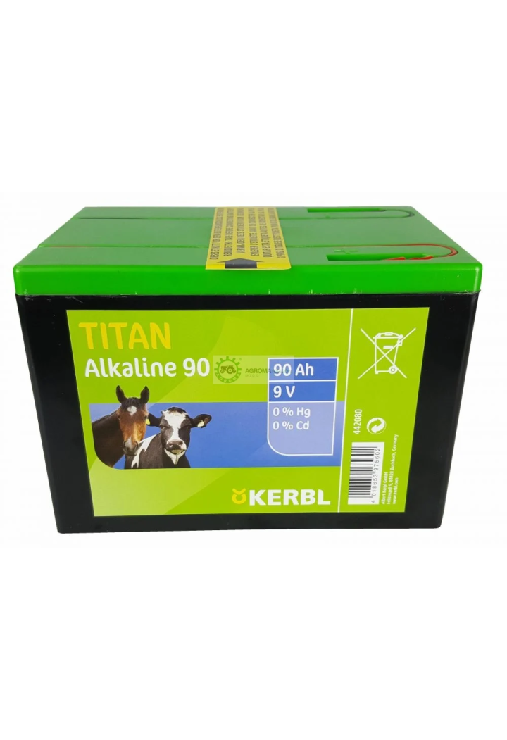 Baterie alcalină TATAN 9V 90Ah