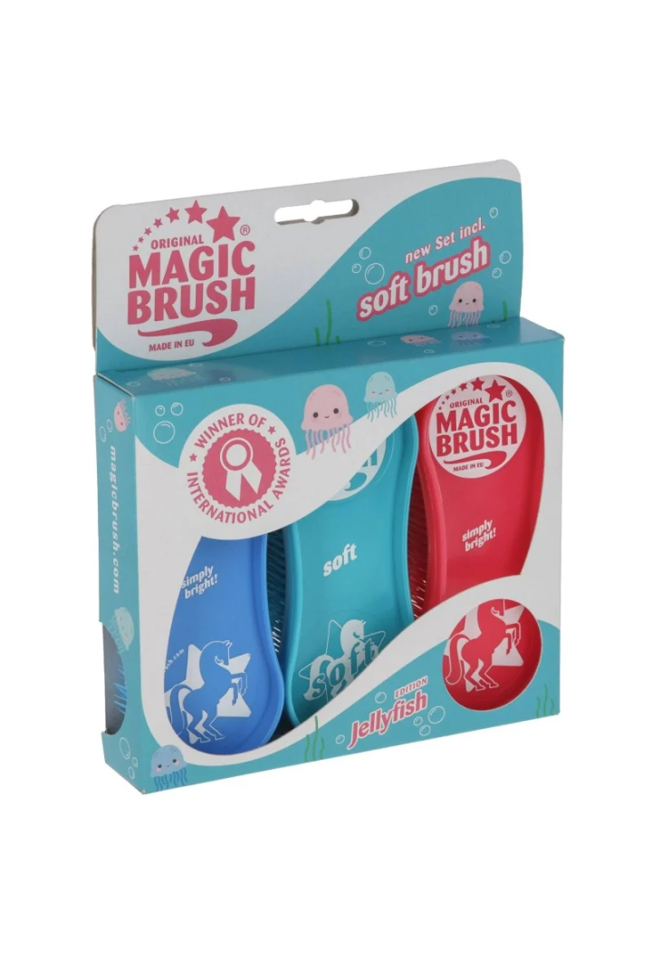 MAGIC BRUSH JellyFish + weich gestellte Bürsten