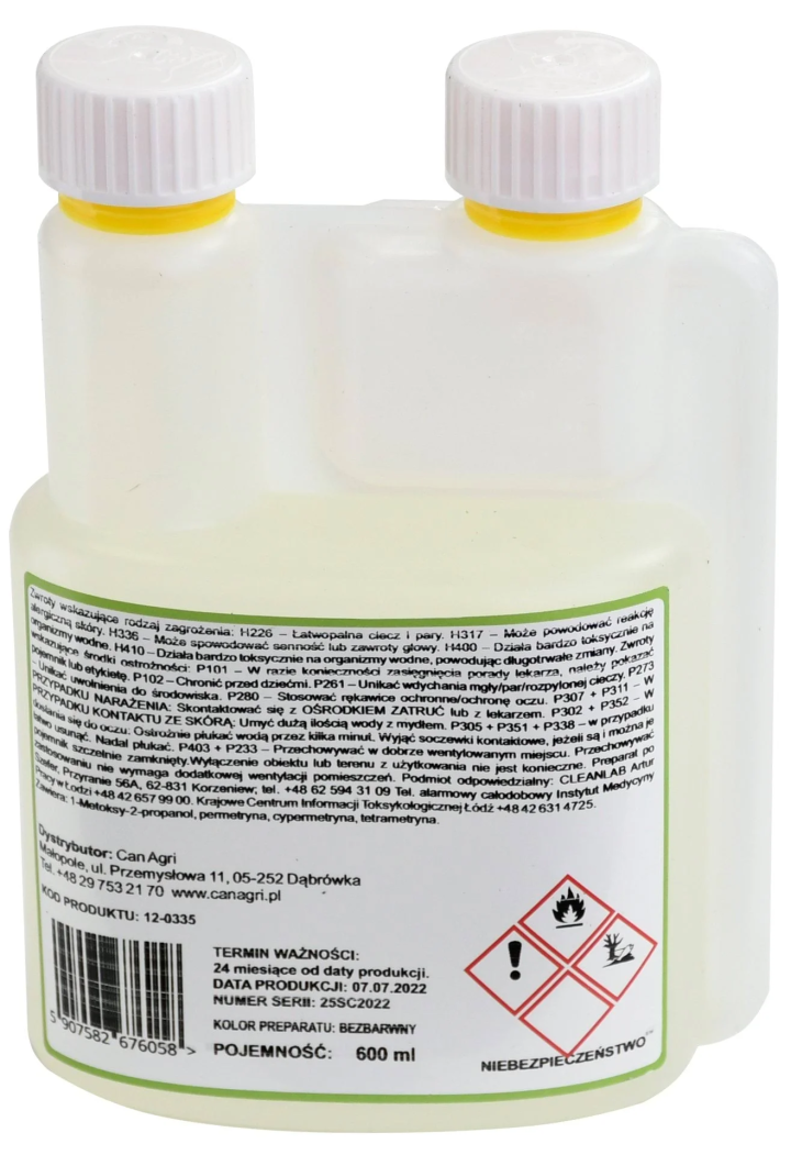 Pregătirea pentru insecte CAN AGRI AsekorFly doz.600ml