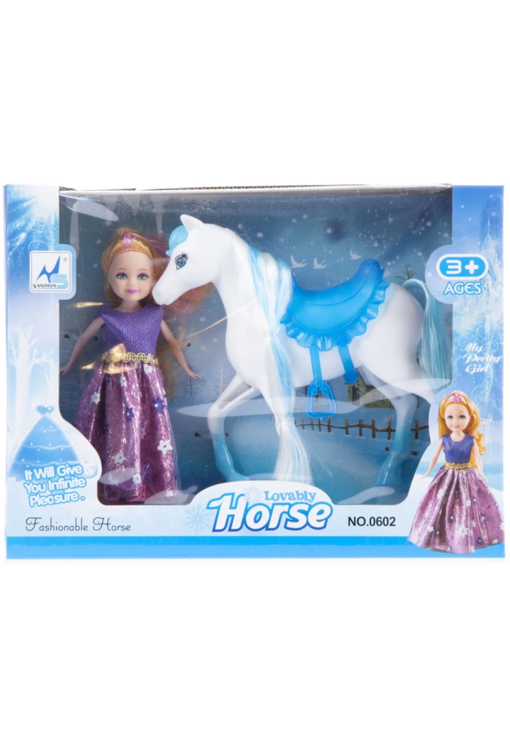 MEGACREATIVE doll plus Little horse toy