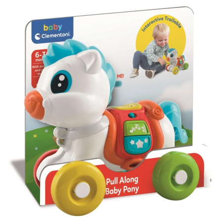 Ponei interactiv CLEMENTONI Baby Pony 26x12x23
