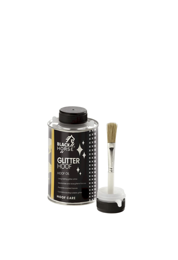 Olio di cavallo BLACK HORSE Glitter Hoof Oil 450ml