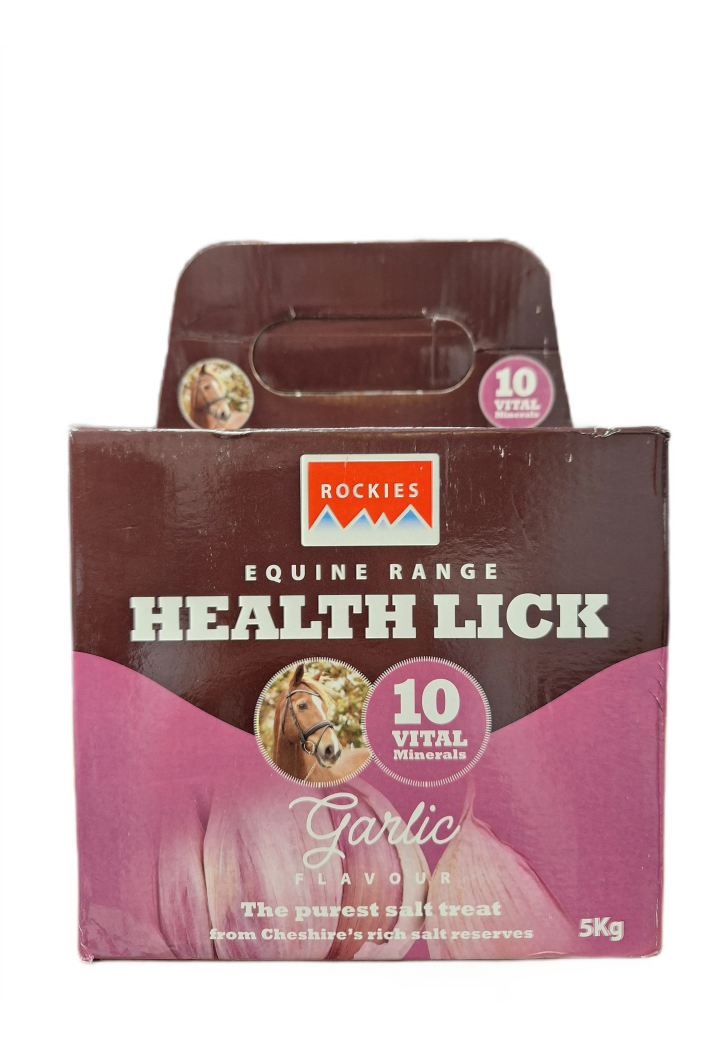 Blocco di sale ROCKIES Rockies Garlic 5kg