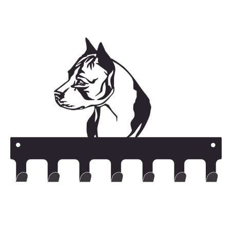 Umeraş metalic DECORMETAL Amstaff 21cm