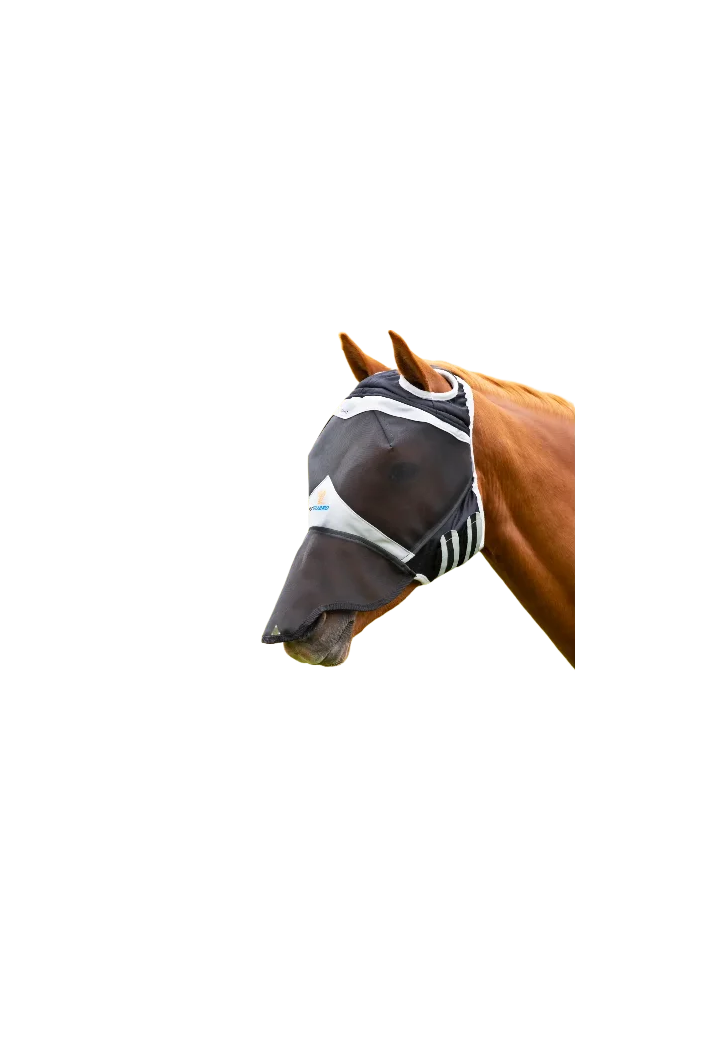 Fly mask + nose SHIRES Fine