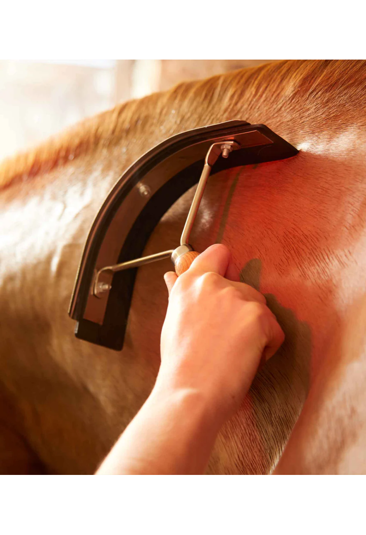 Schweißmesser PREMIER EQUINE Sweat Scraper Holz